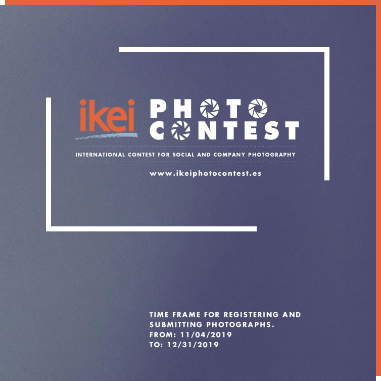 Ikei Photo Contest - Time frame for registering and Submitting photographs. From: 04/11/2019 To: 31/12/2019